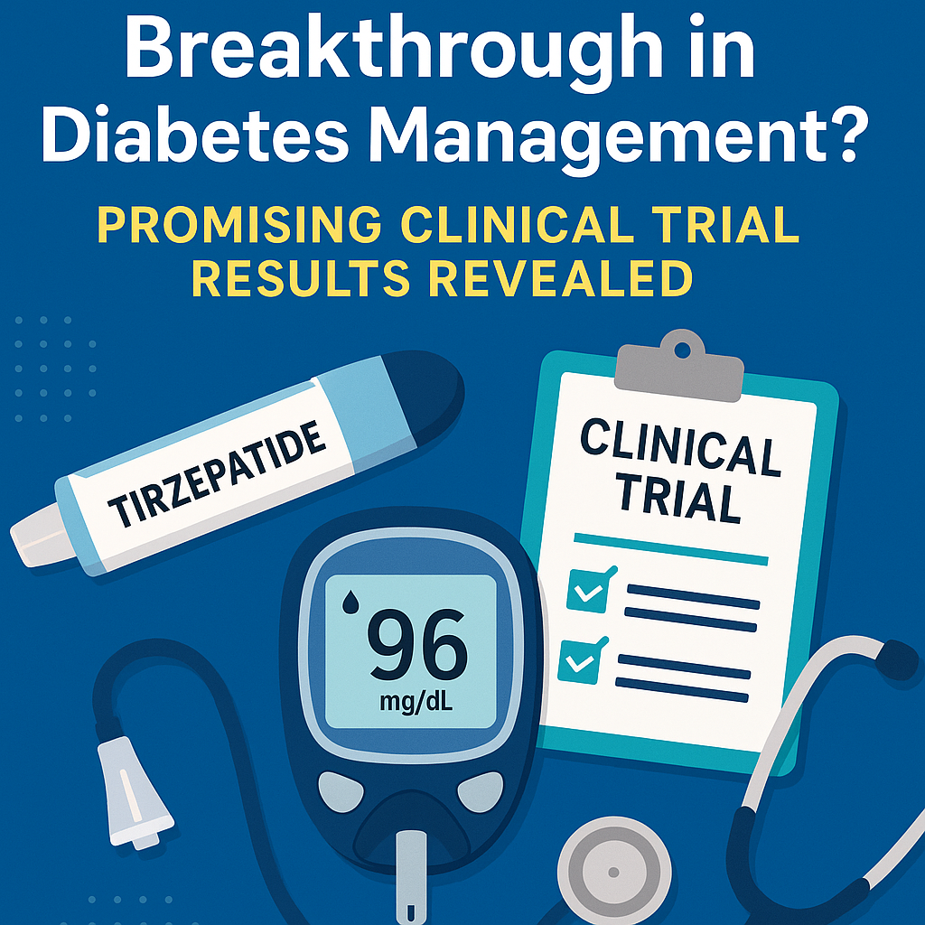 Tirzepatide: A Breakthrough in Diabetes Management? Promising Clinical Trial Results Revealed