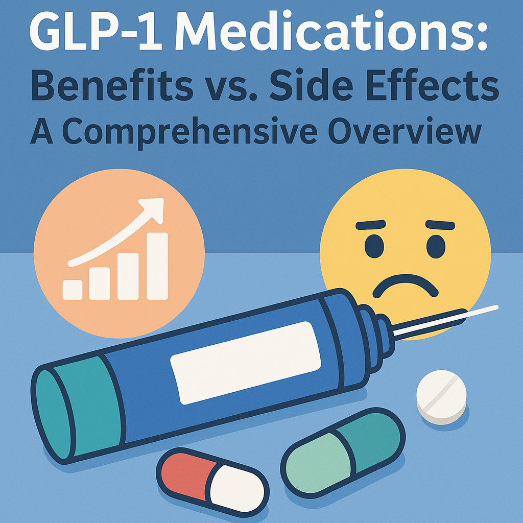 GLP-1 Medications: Benefits vs. Side Effects—A Comprehensive Overview
