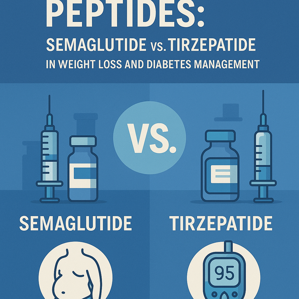 The Battle of the Peptides: Semaglutide vs. Tirzepatide in Weight Loss and Diabetes Management