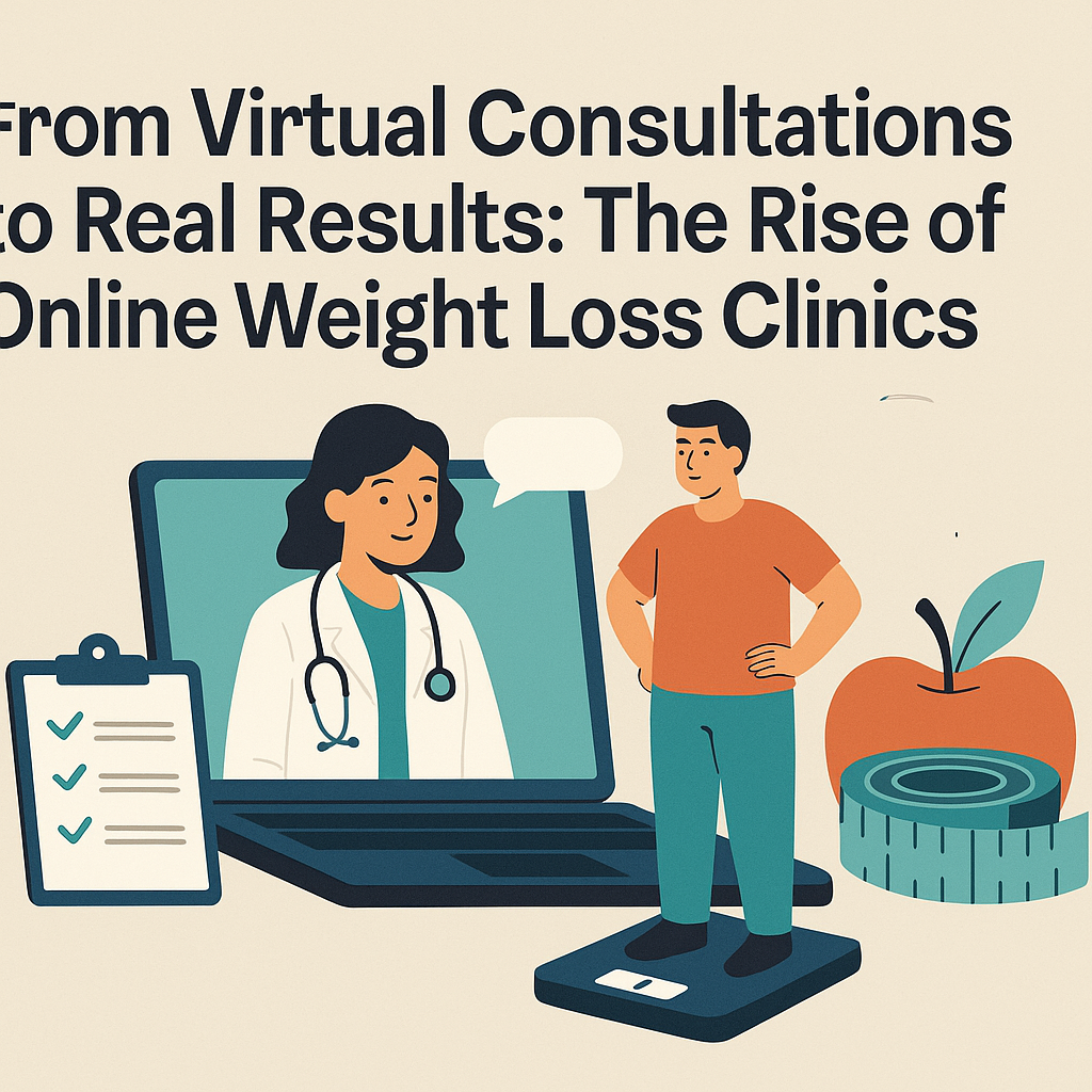From Virtual Consultations to Real Results: The Rise of Online Weight Loss Clinics
