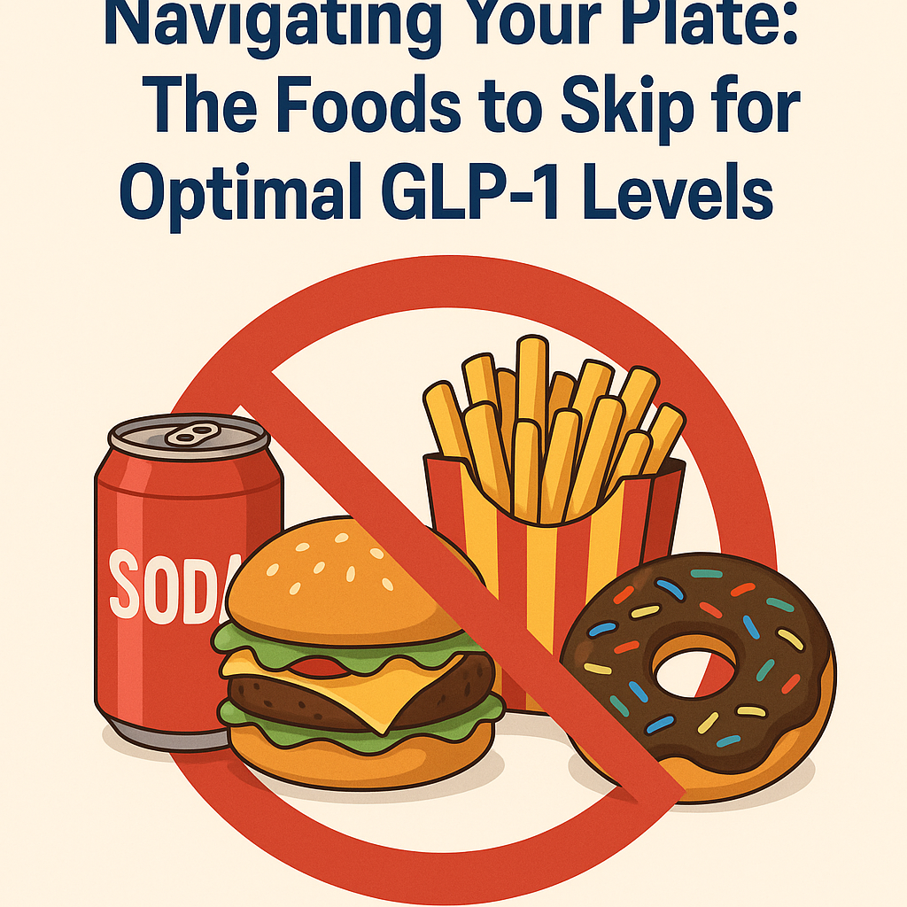 Navigating Your Plate: The Foods to Skip for Optimal GLP-1 Levels