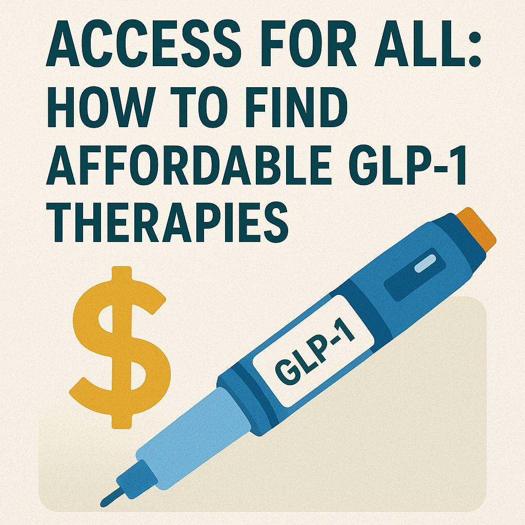 Access for All: How to Find Affordable GLP-1 Therapies